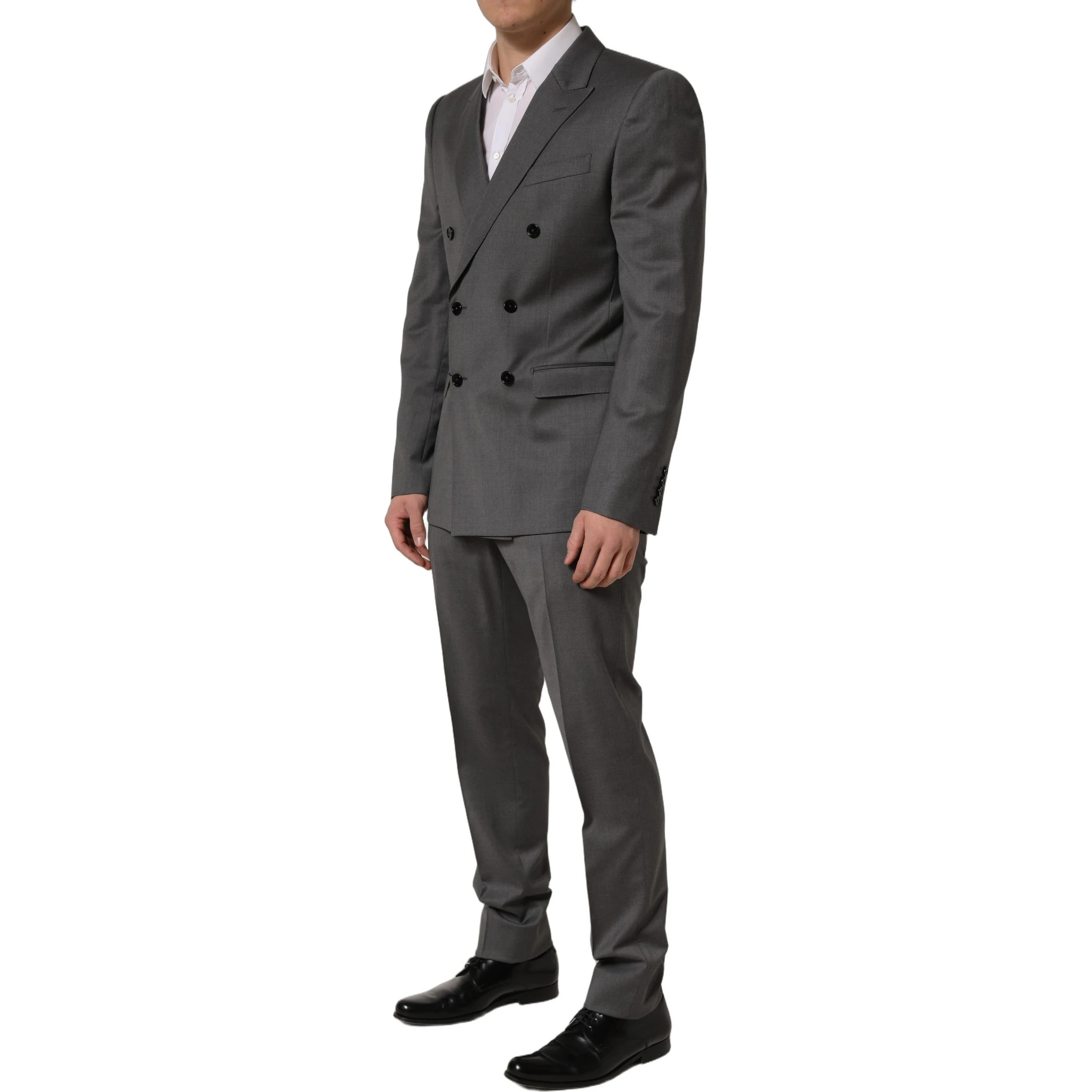 Gray MARTINI Slim Fit Formal 2Piece Men Suit