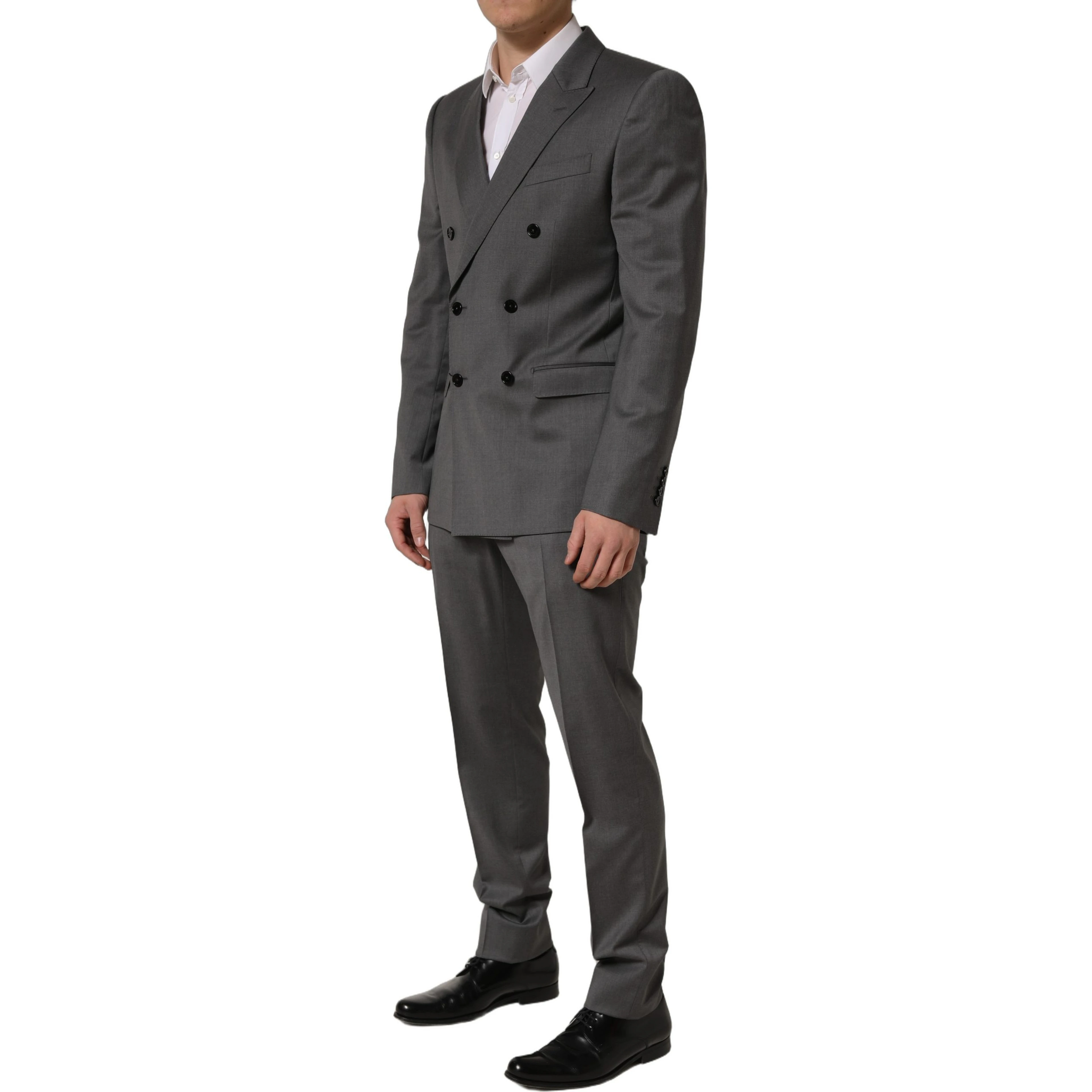 Gray MARTINI Slim Fit Formal 2Piece Men Suit