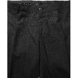 Black Wool Slim Fit Formal 2 Piece Men Suit