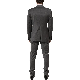 Gray MARTINI Slim Fit Formal 2Piece Men Suit