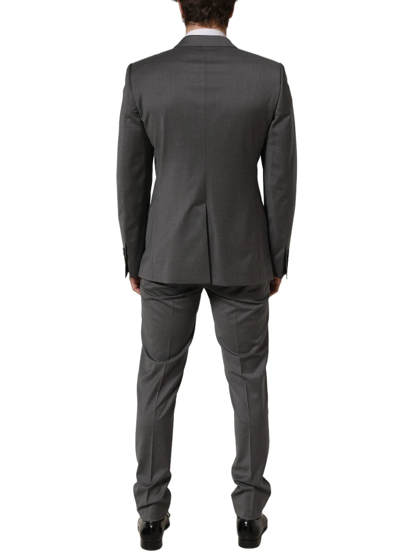 Gray MARTINI Slim Fit Formal 2Piece Men Suit