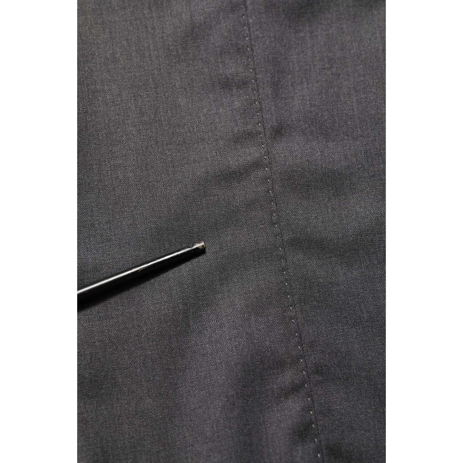 Gray Wool Slim Fit Formal 2 Piece Men Suit