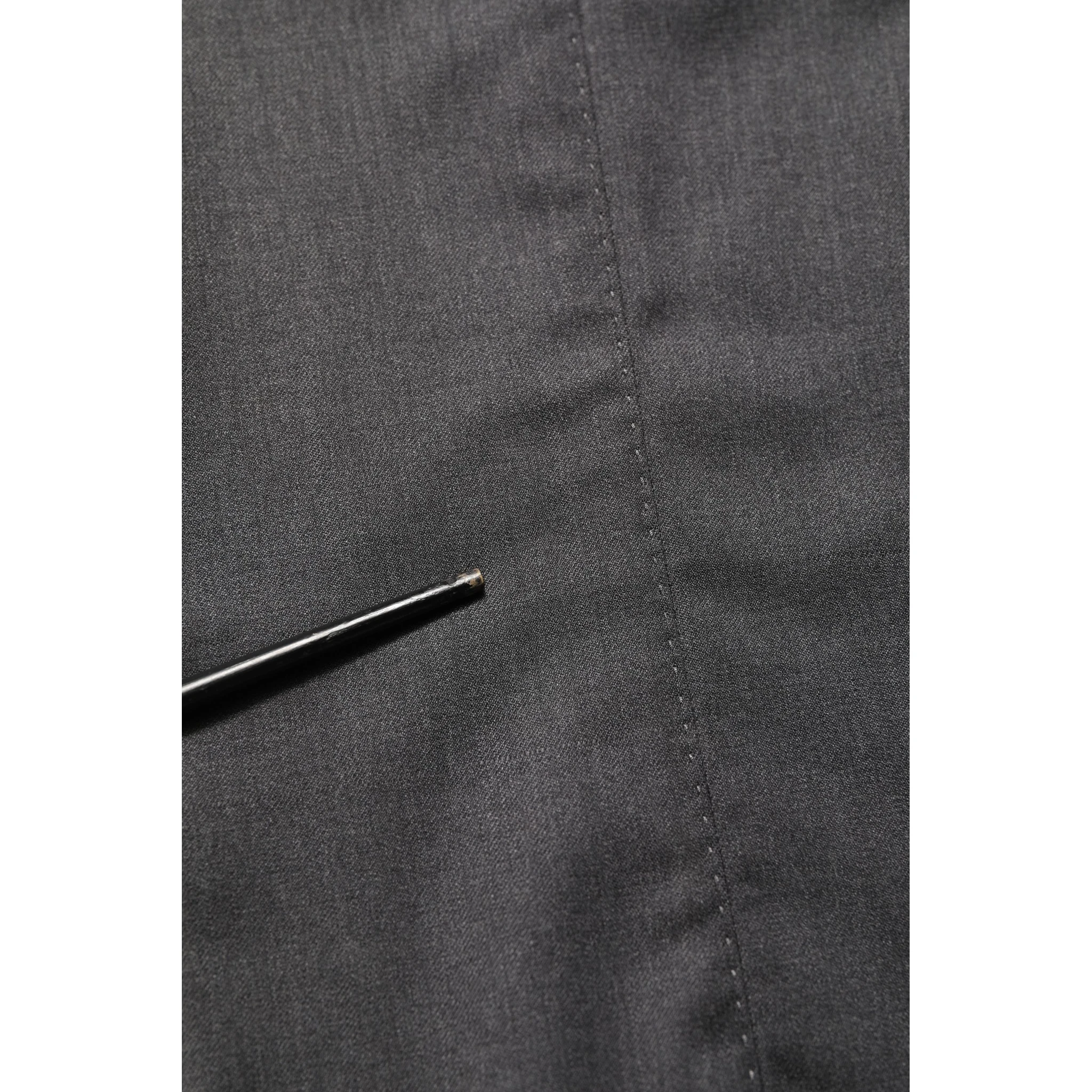 Gray Wool Slim Fit Formal 2 Piece Men Suit