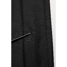 Black Wool Slim Fit Formal 2 Piece Men Suit