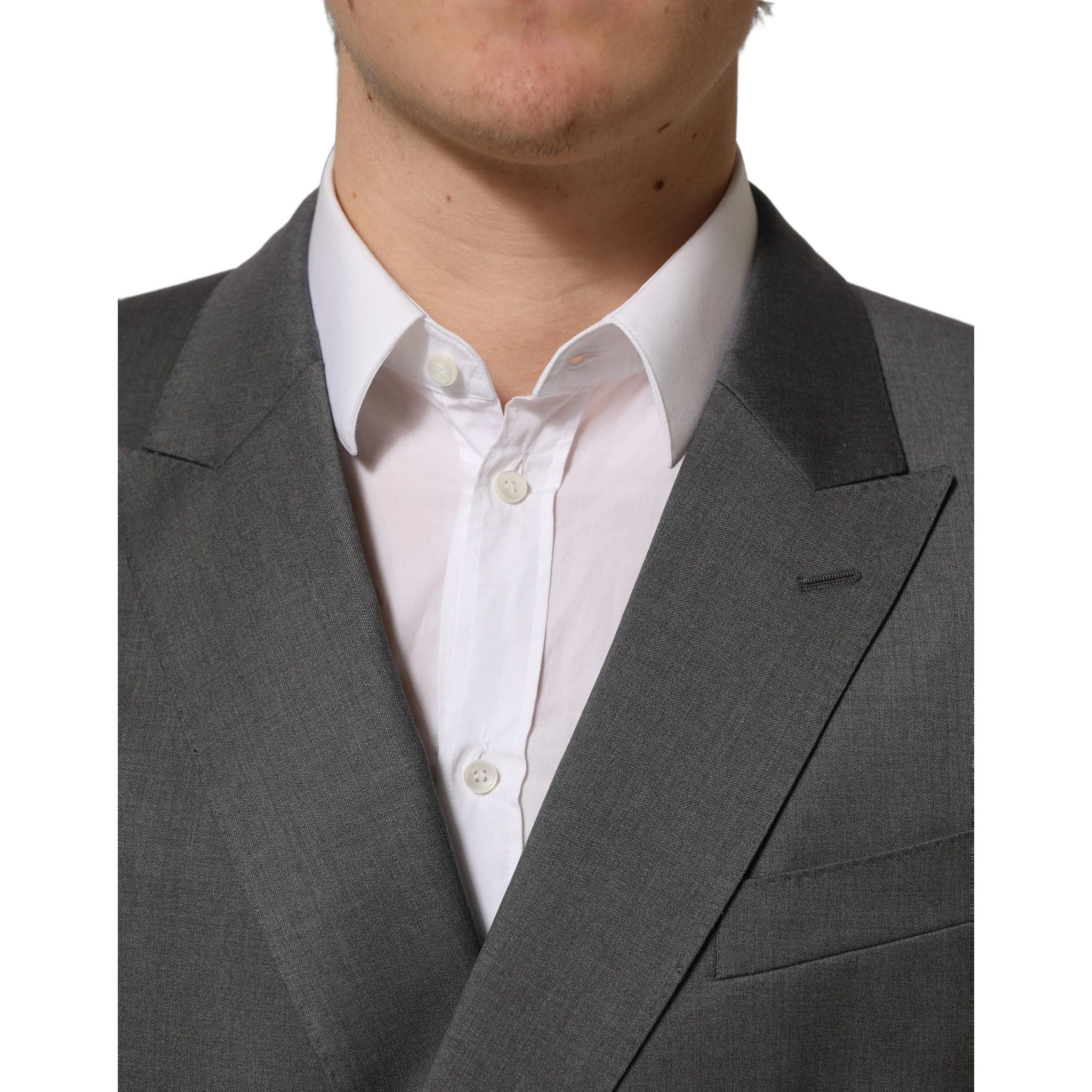 Gray MARTINI Slim Fit Formal 2Piece Men Suit