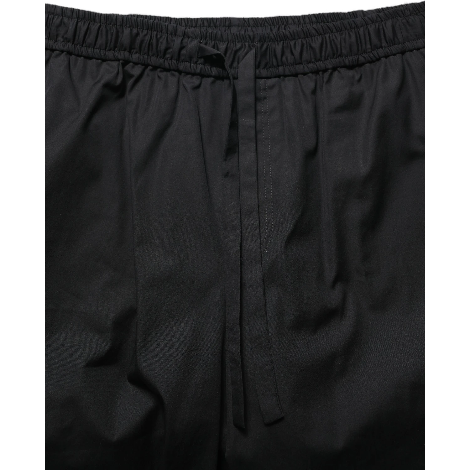Black Cotton Sweatshorts Men Bermuda Shorts