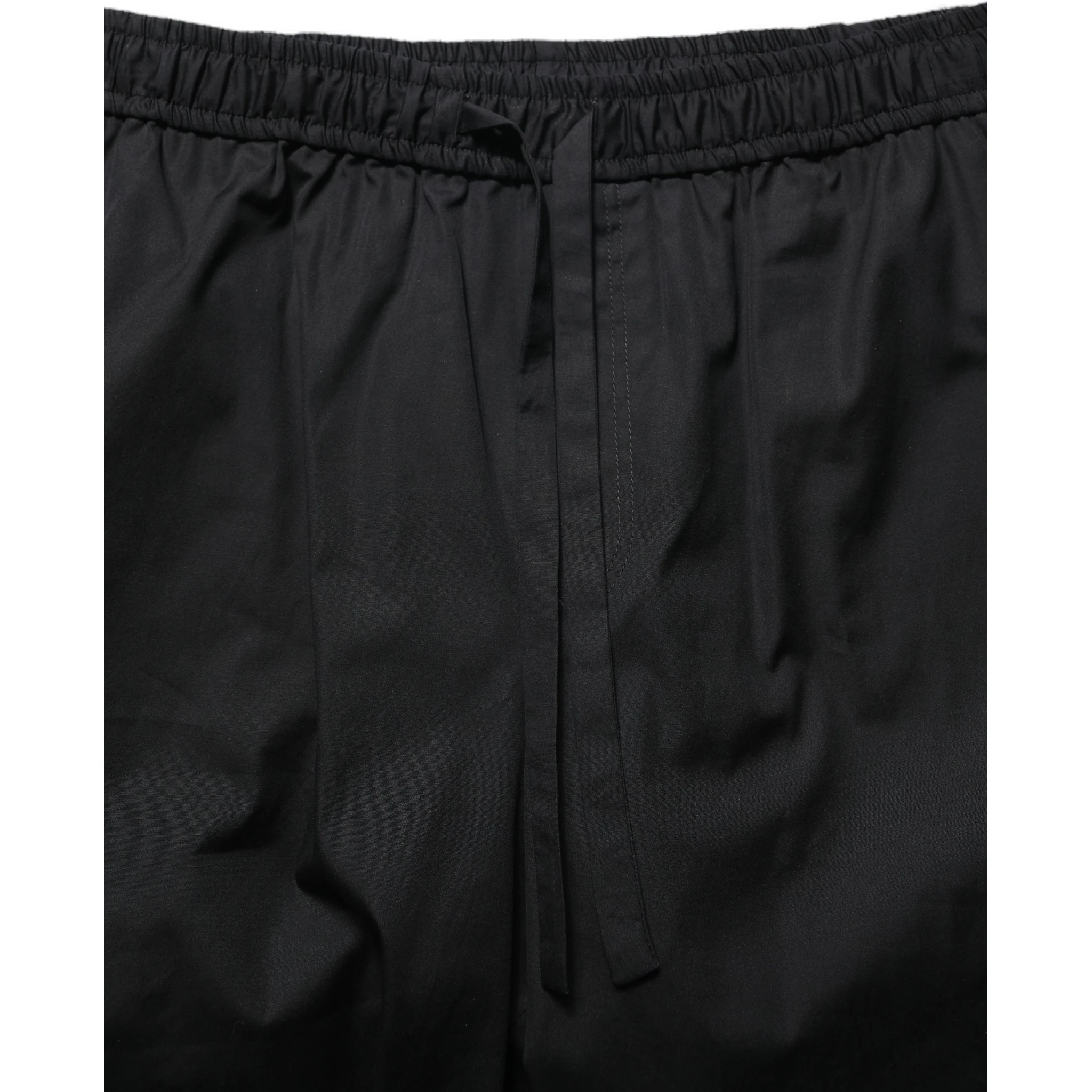 Black Cotton Sweatshorts Men Bermuda Shorts