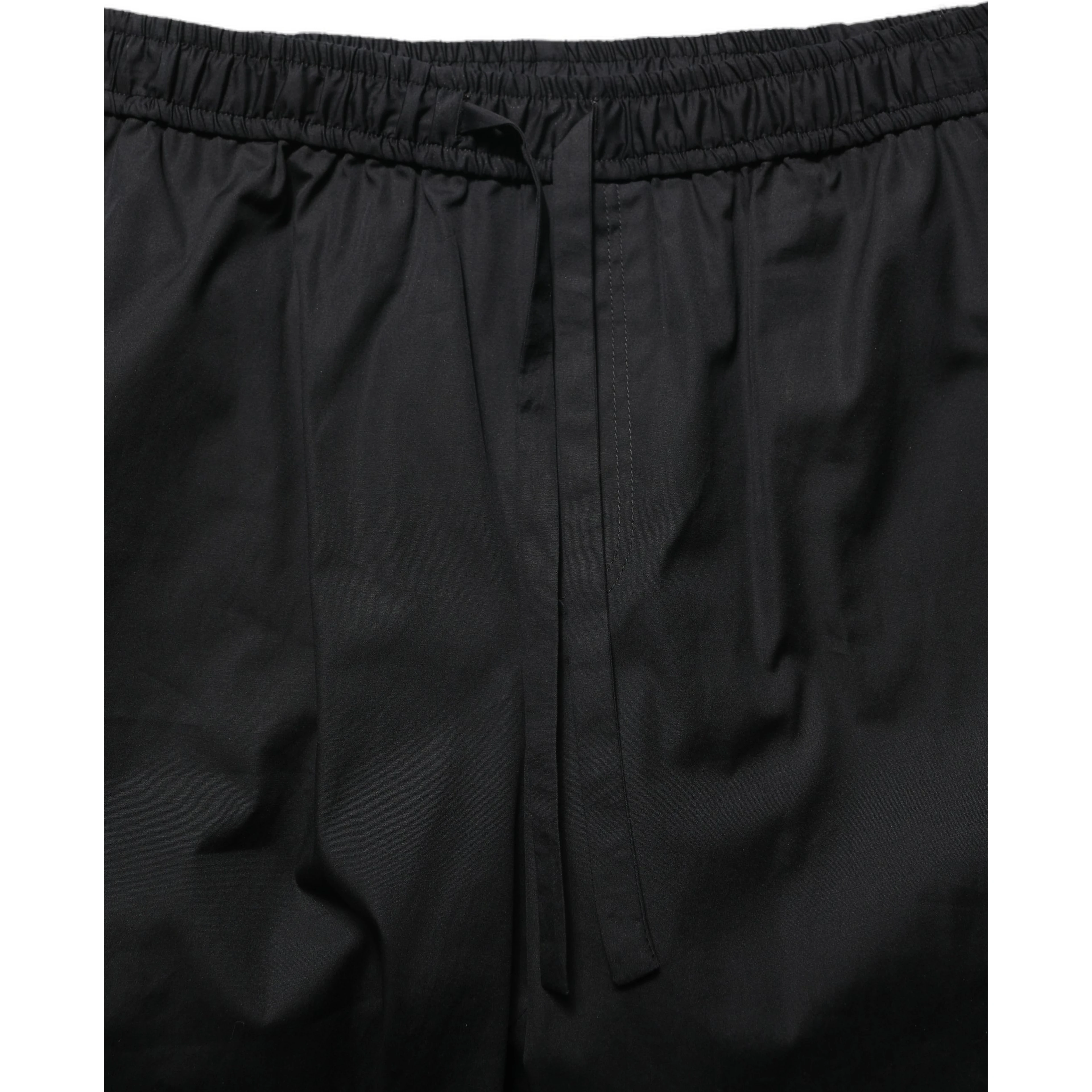 Black Cotton Sweatshorts Men Bermuda Shorts