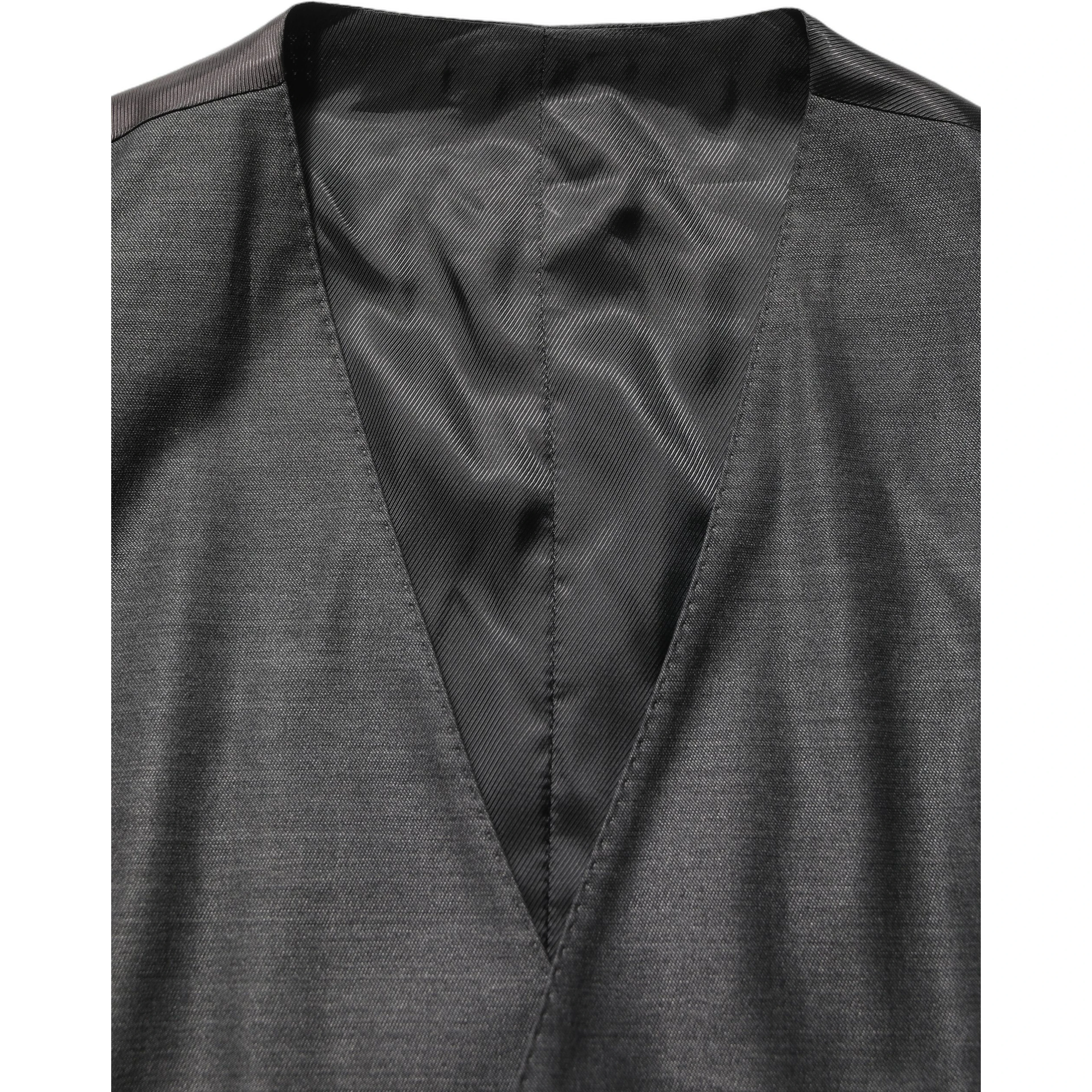 Gray MARTINI Slim Fit Formal 3 Piece Suit