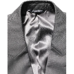Gray MARTINI Slim Fit Formal 2Piece Men Suit