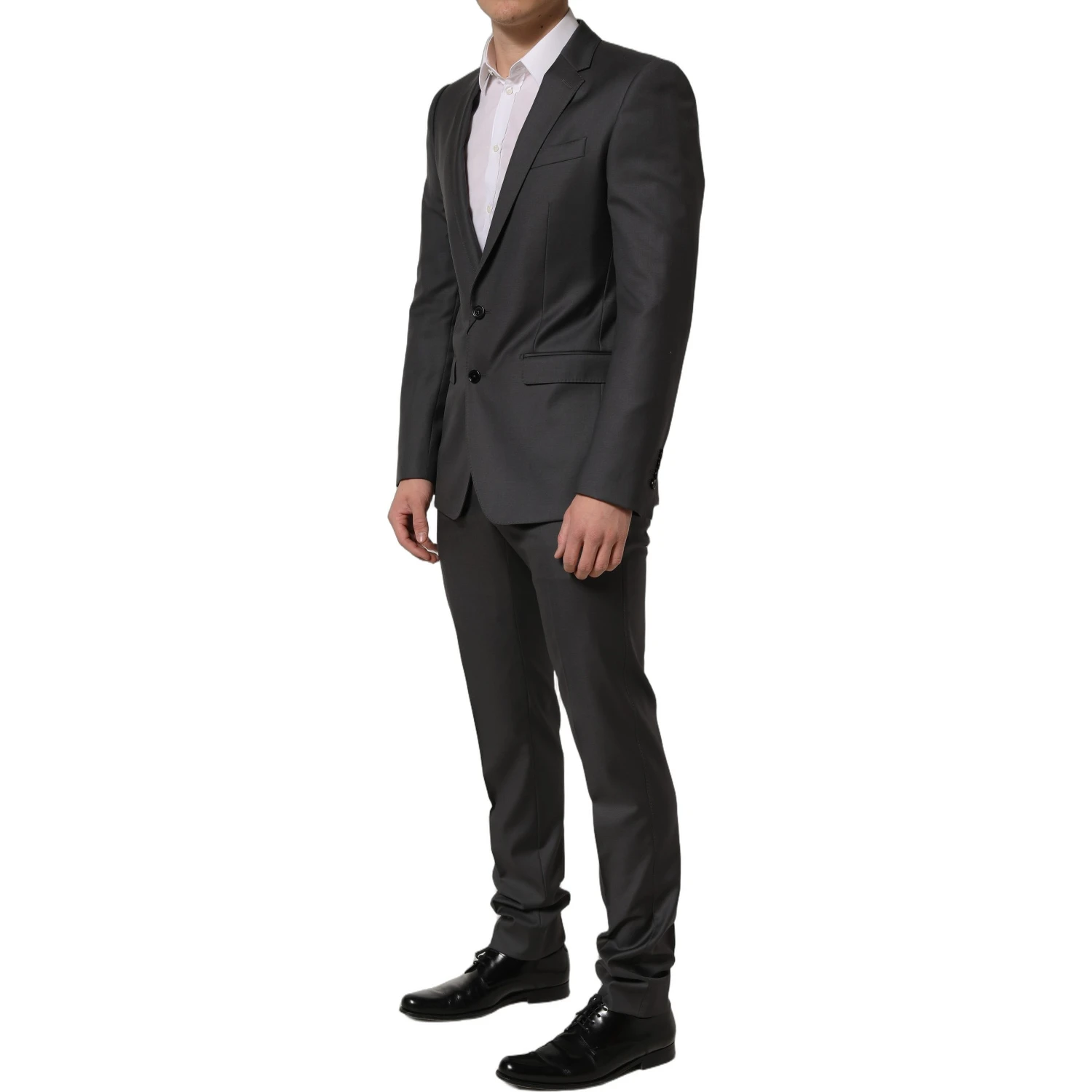 Gray MARTINI Slim Fit Formal 2Piece Men Suit