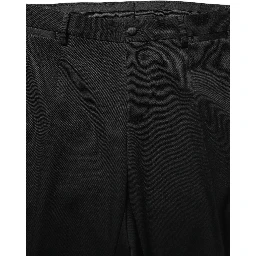Black Wool Crystal Embellished 2 Piece Suit