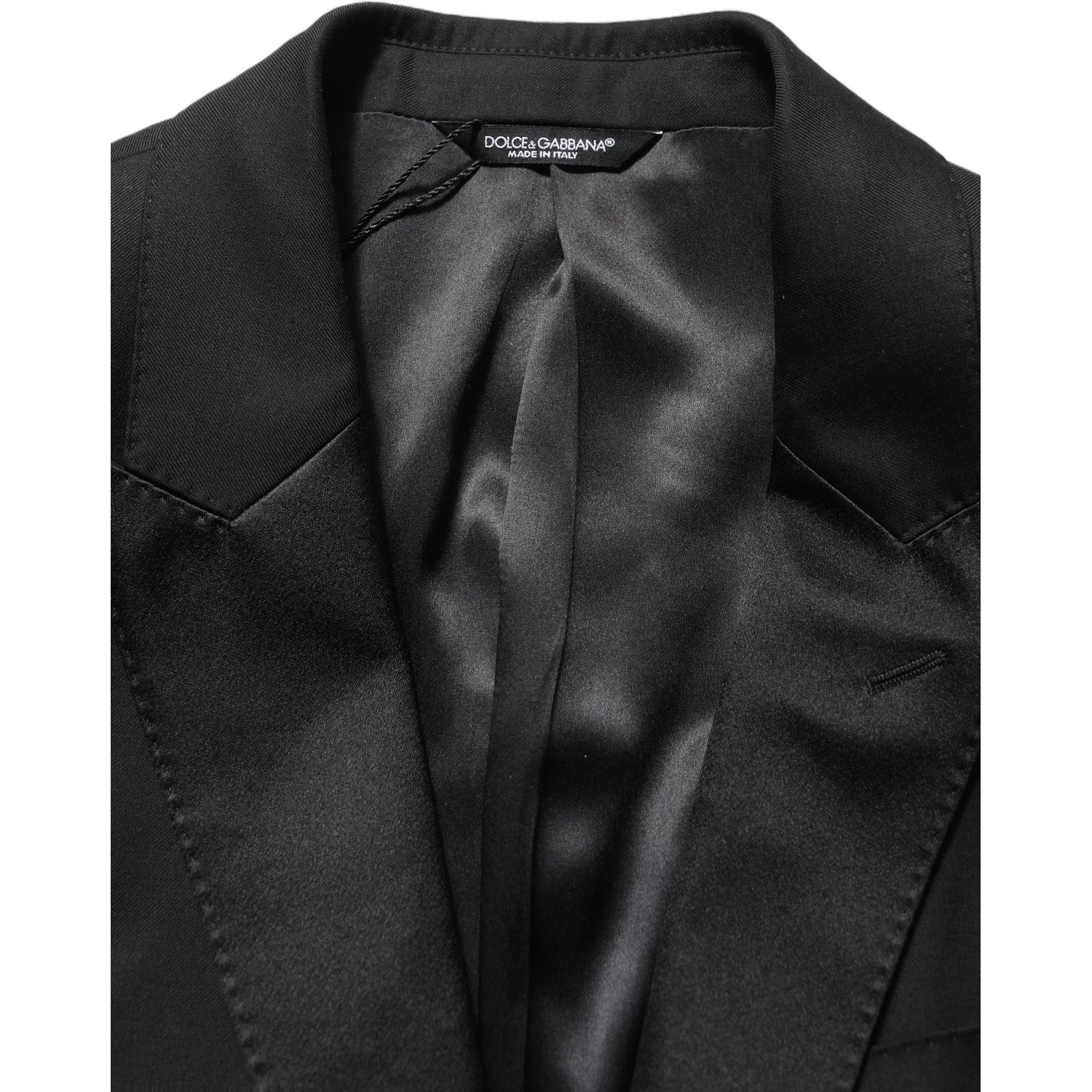 Black Wool Slim Fit Formal 2 Piece Men Suit