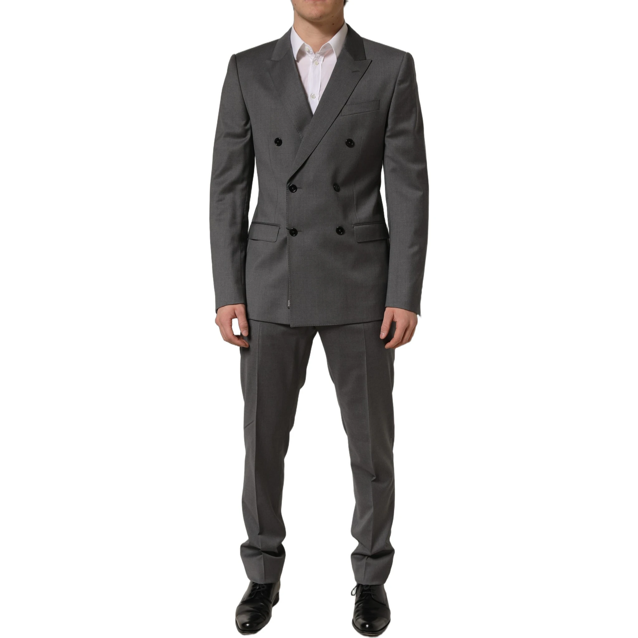 Gray MARTINI Slim Fit Formal 2Piece Men Suit