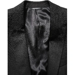 Black MARTINI Slim Fit Formal 3 Piece Suit