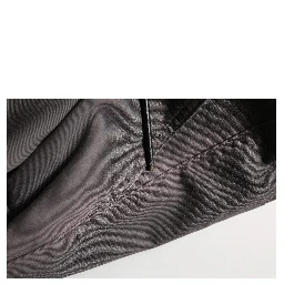 Dark Gray Cotton Straight Chino Trouser Pants