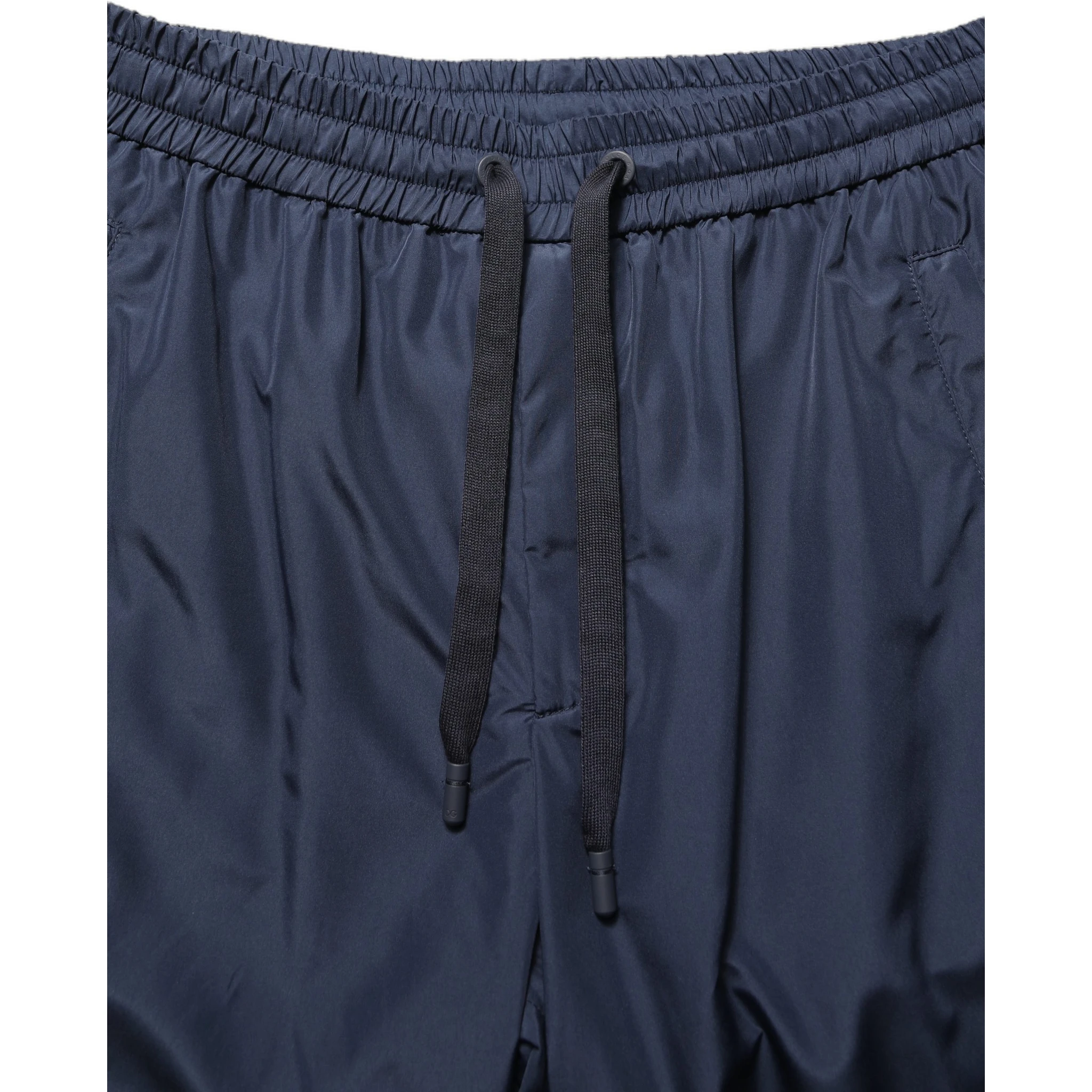 Dark Blue Polyester Jogger Sweatpants Pants