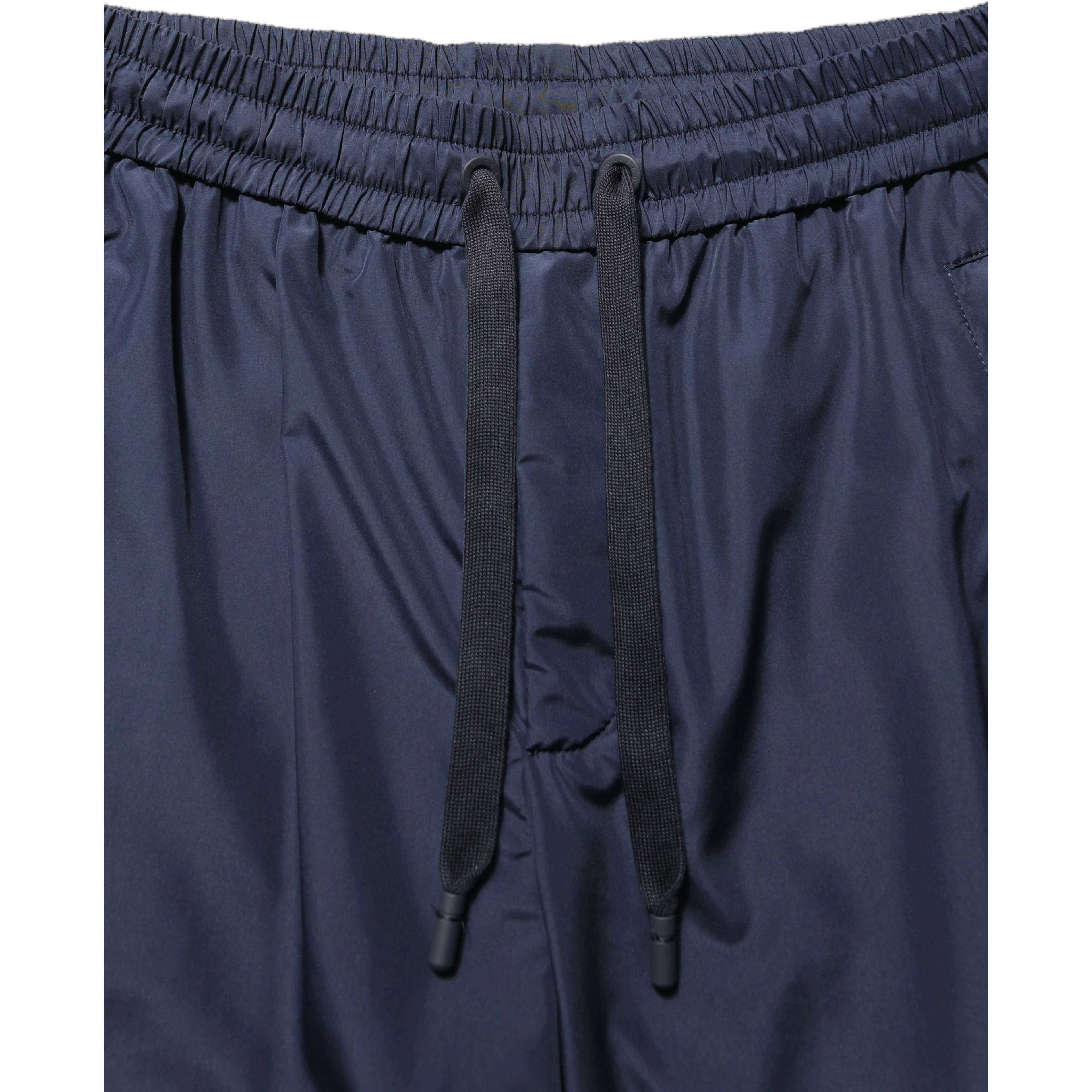 Dark Blue Polyester Jogger Sweatpants Pants