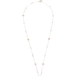 COLLANA "KIRA" CON LOGO E PERLE