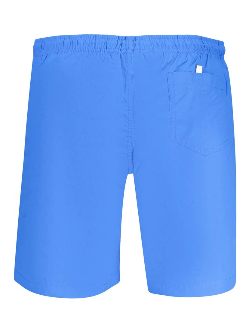Blu Polyamide Men's Swimwear Shorts
