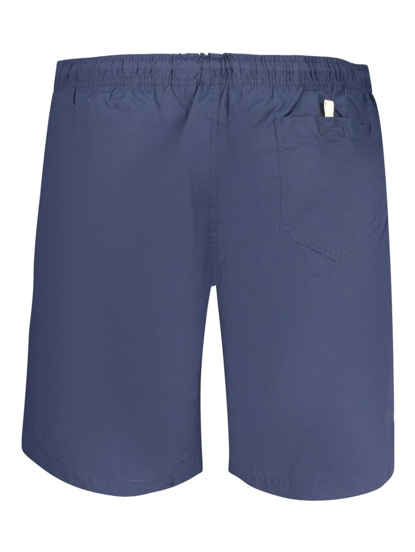 Blue Poliammide Mens Swimwear