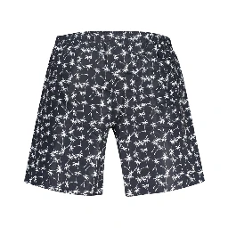 Blu Poliammide Men's Swim Shorts