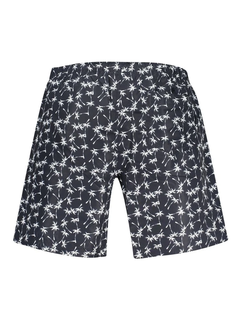 Blu Poliammide Men's Swim Shorts