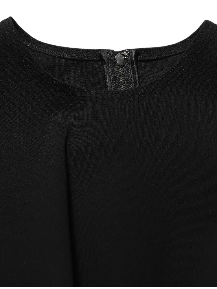 Black Cut Out Detail Sleeveless Maxi Dress