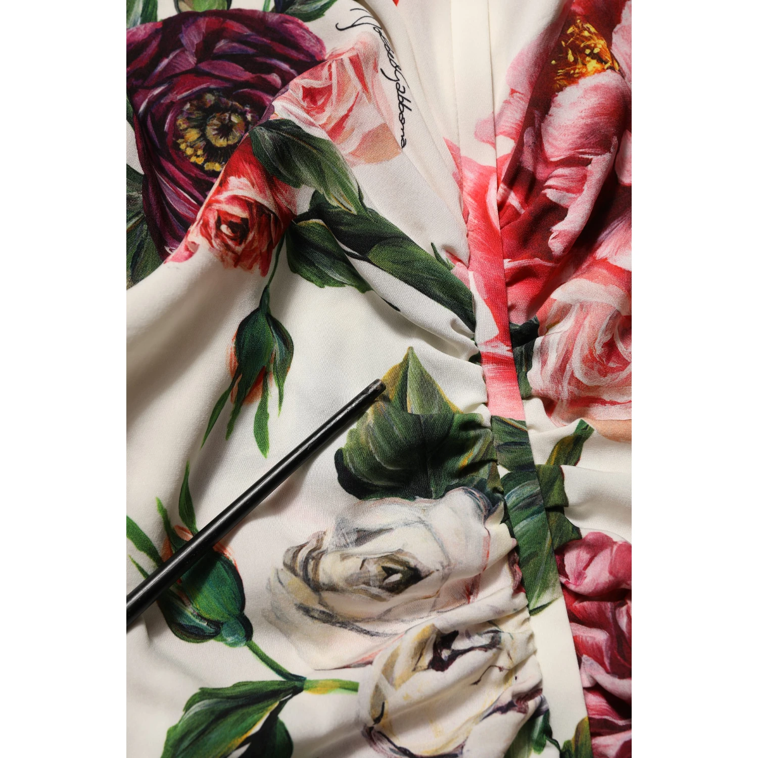 White Floral Sheath Sleeveless Mini Dress