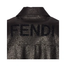 Fendi Jackets Black