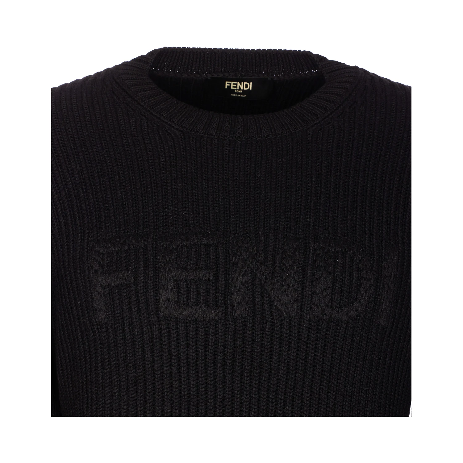 Fendi Sweaters Black
