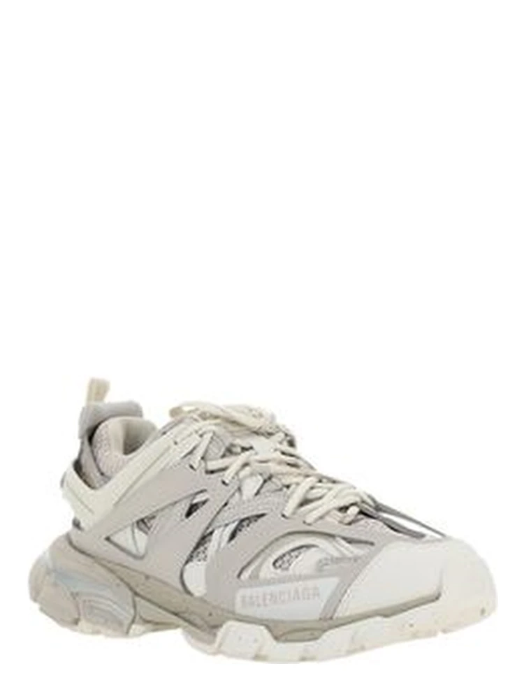 White Polyethylene Athletic Sneakers alternative