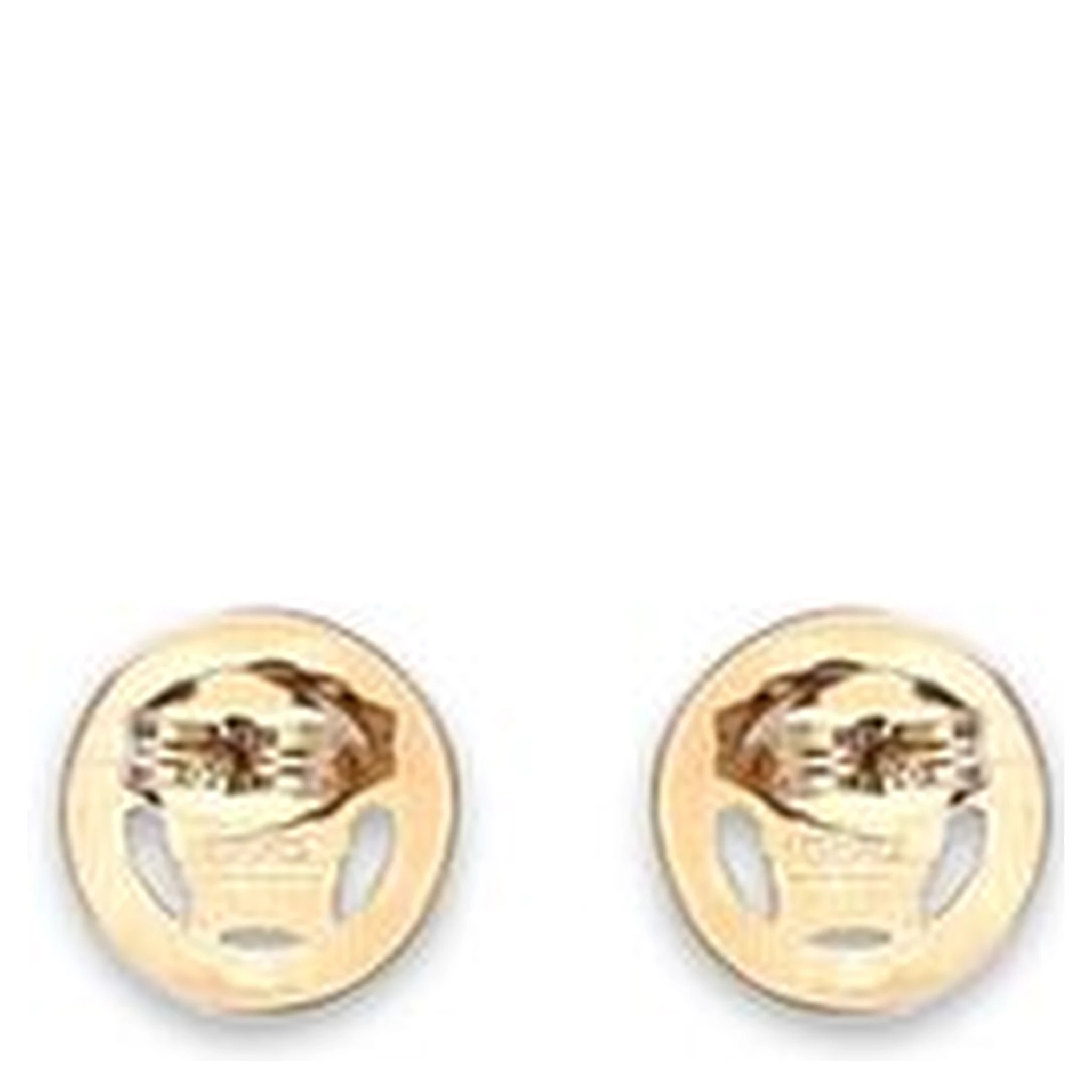 Gold Metal Earrings