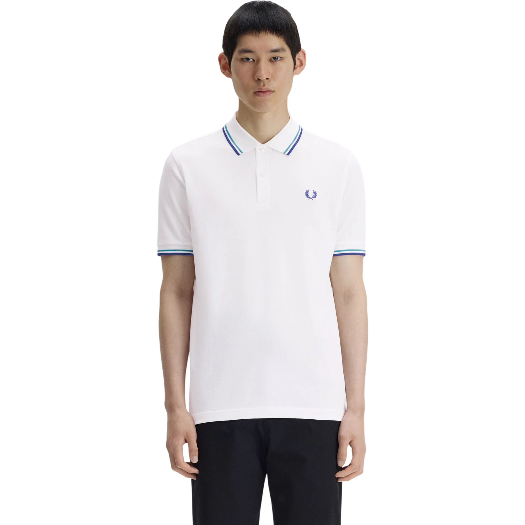 Fred Perry T-shirts and Polos White