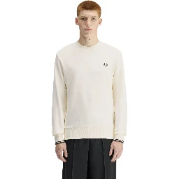 Fred Perry Sweaters Cream