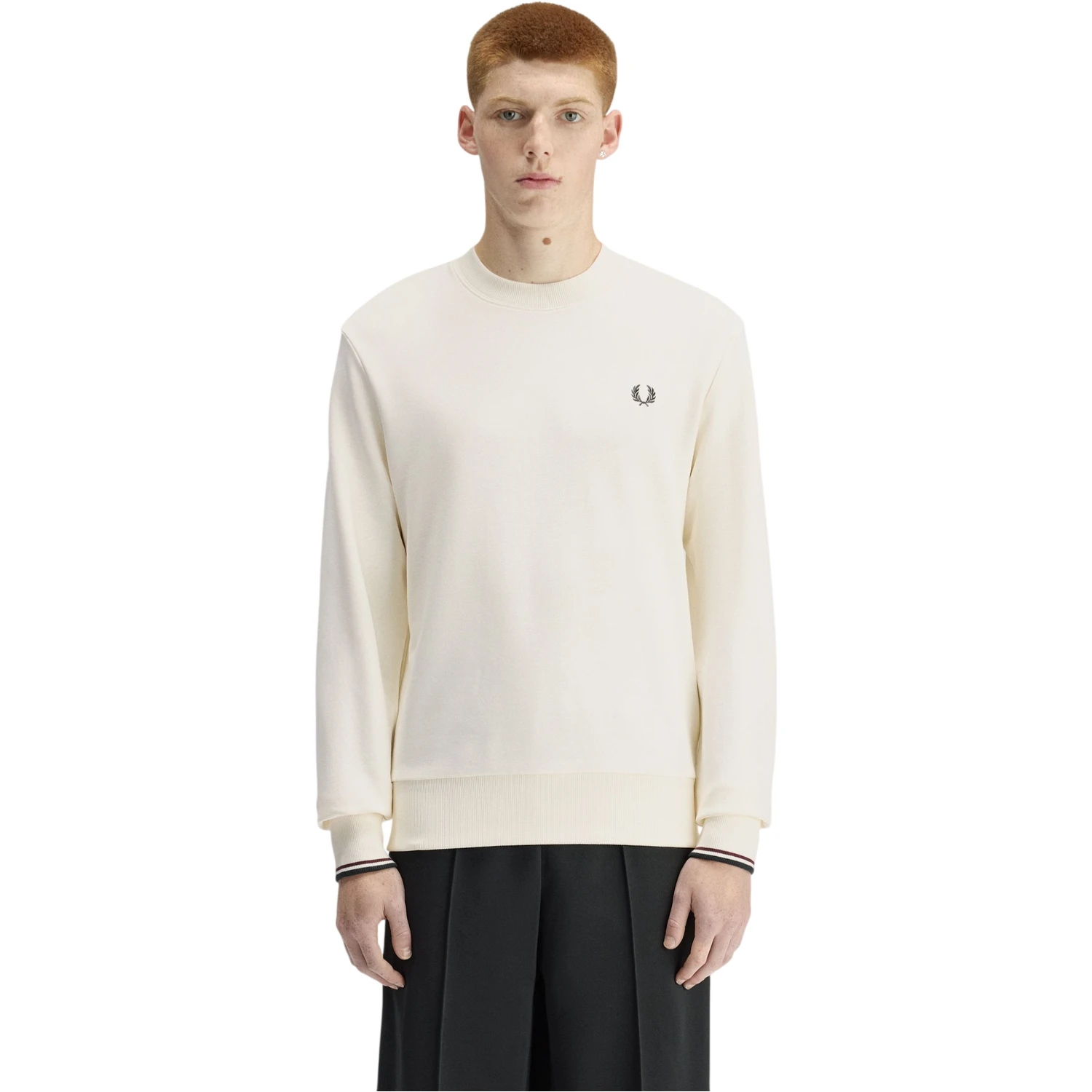 Fred Perry Sweaters Cream