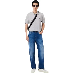 Lacoste T-shirts and Polos Grey