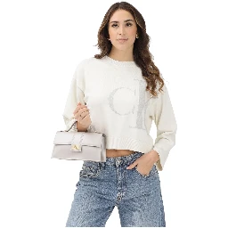 Calvin Klein Sweaters White