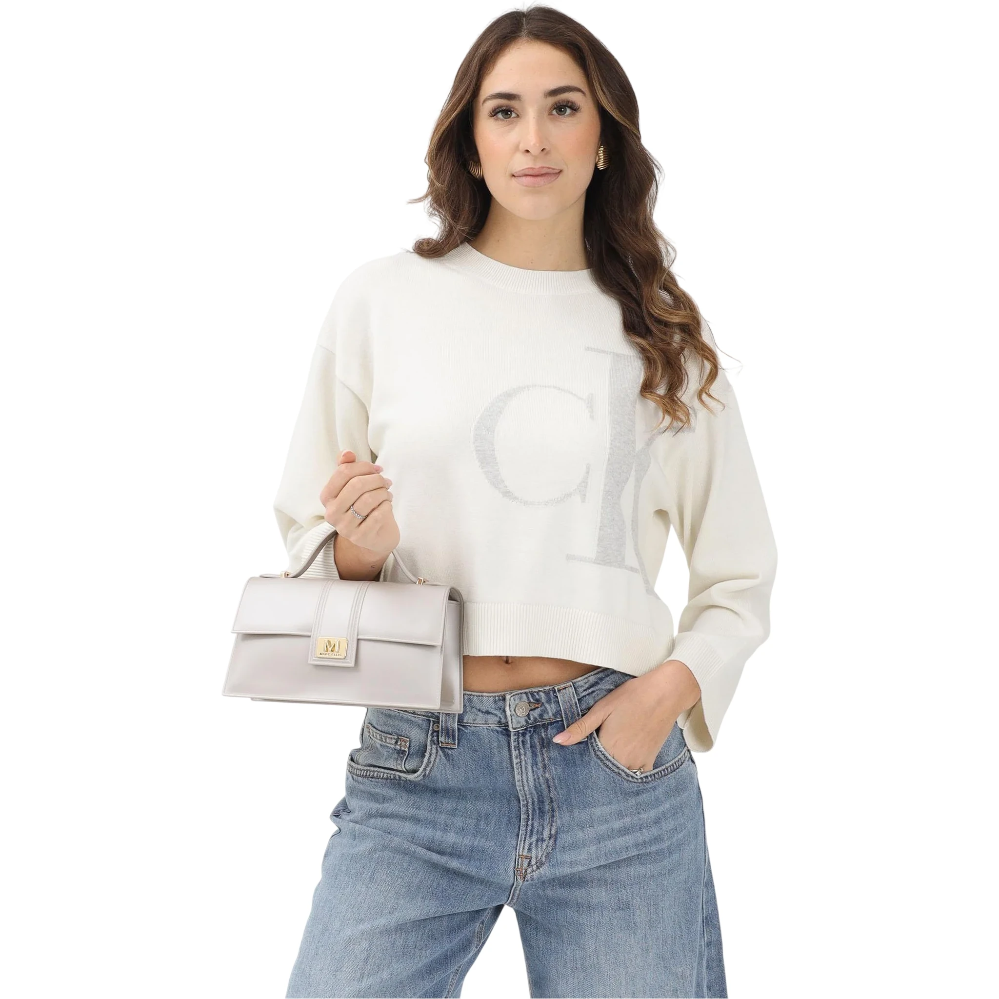 Calvin Klein Sweaters White
