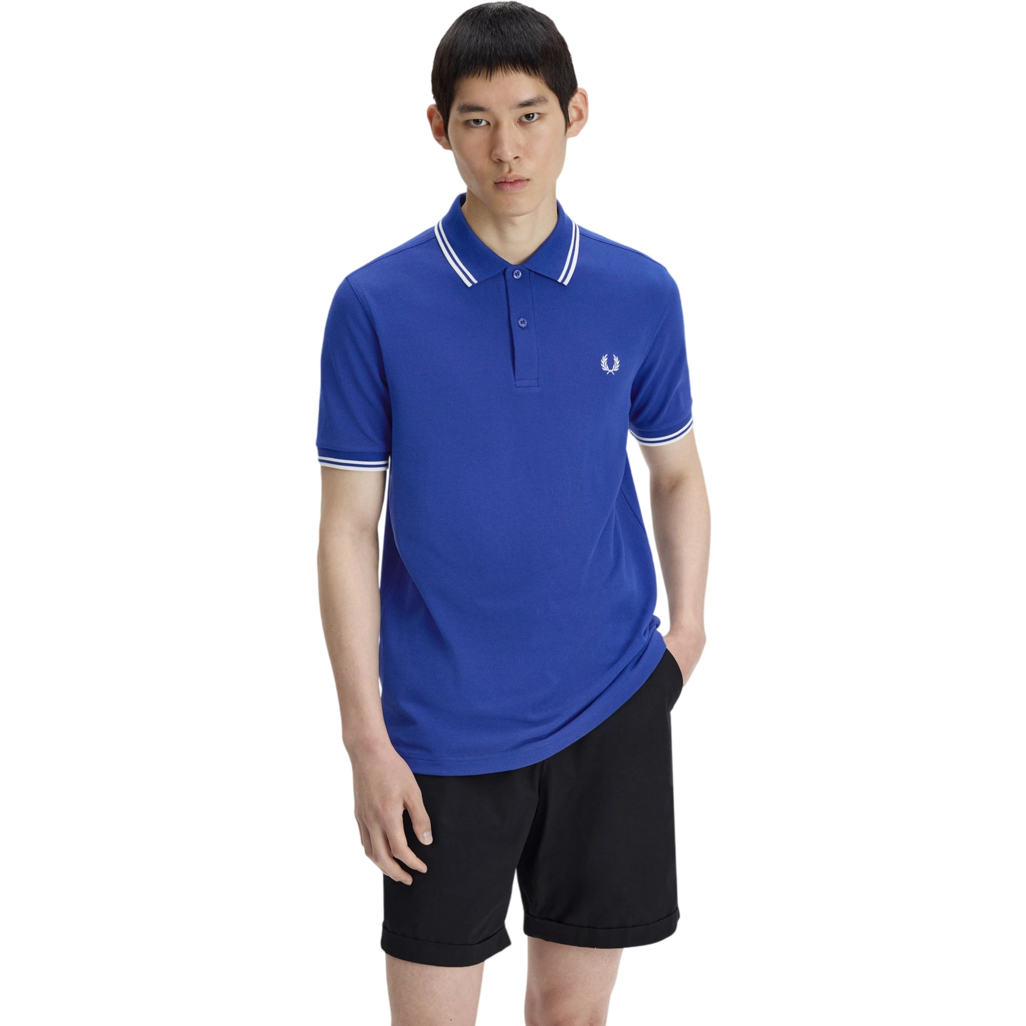 Fred Perry T-shirts and Polos China Blue