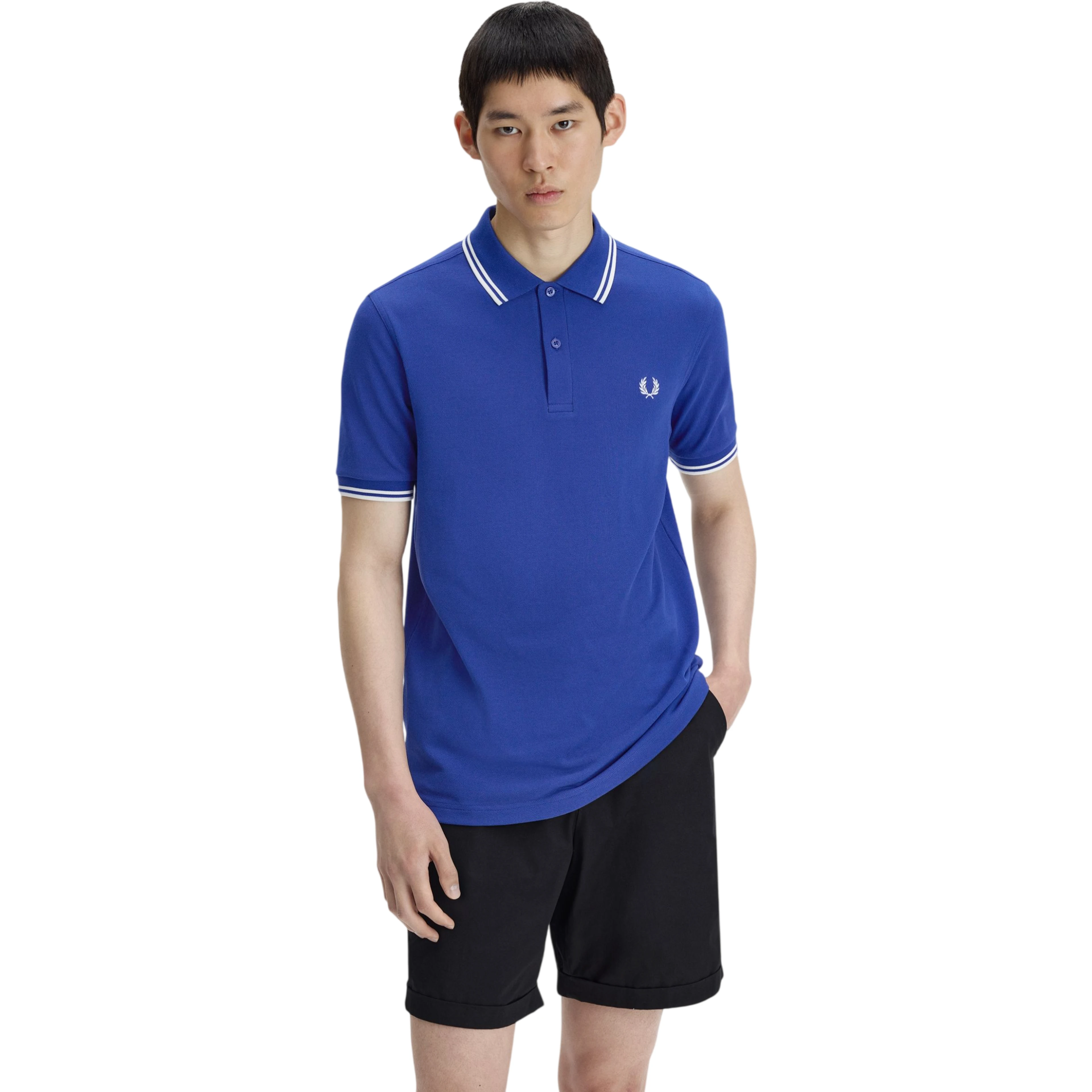Fred Perry T-shirts and Polos China Blue