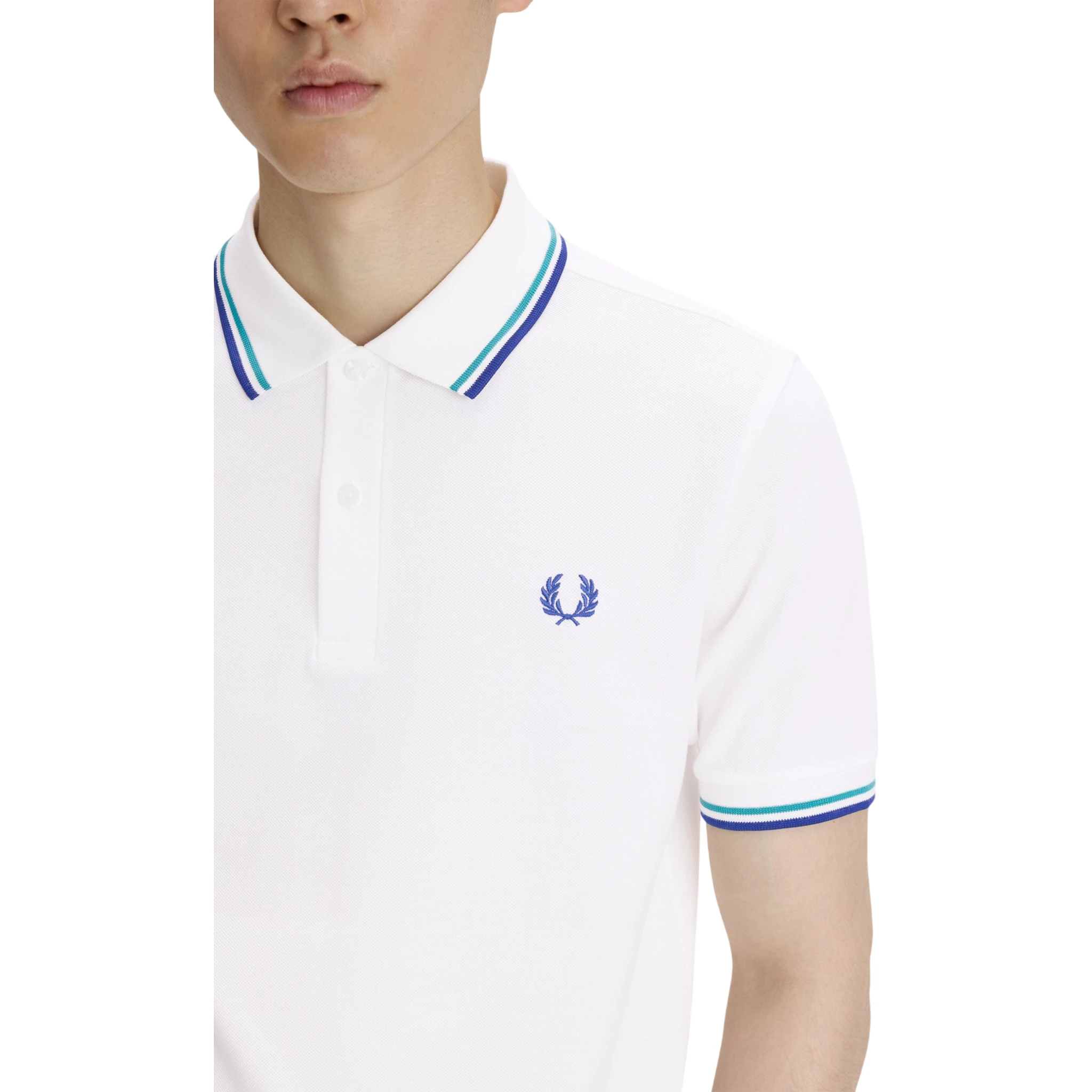 Fred Perry T-shirts and Polos White