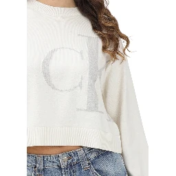 Calvin Klein Sweaters White