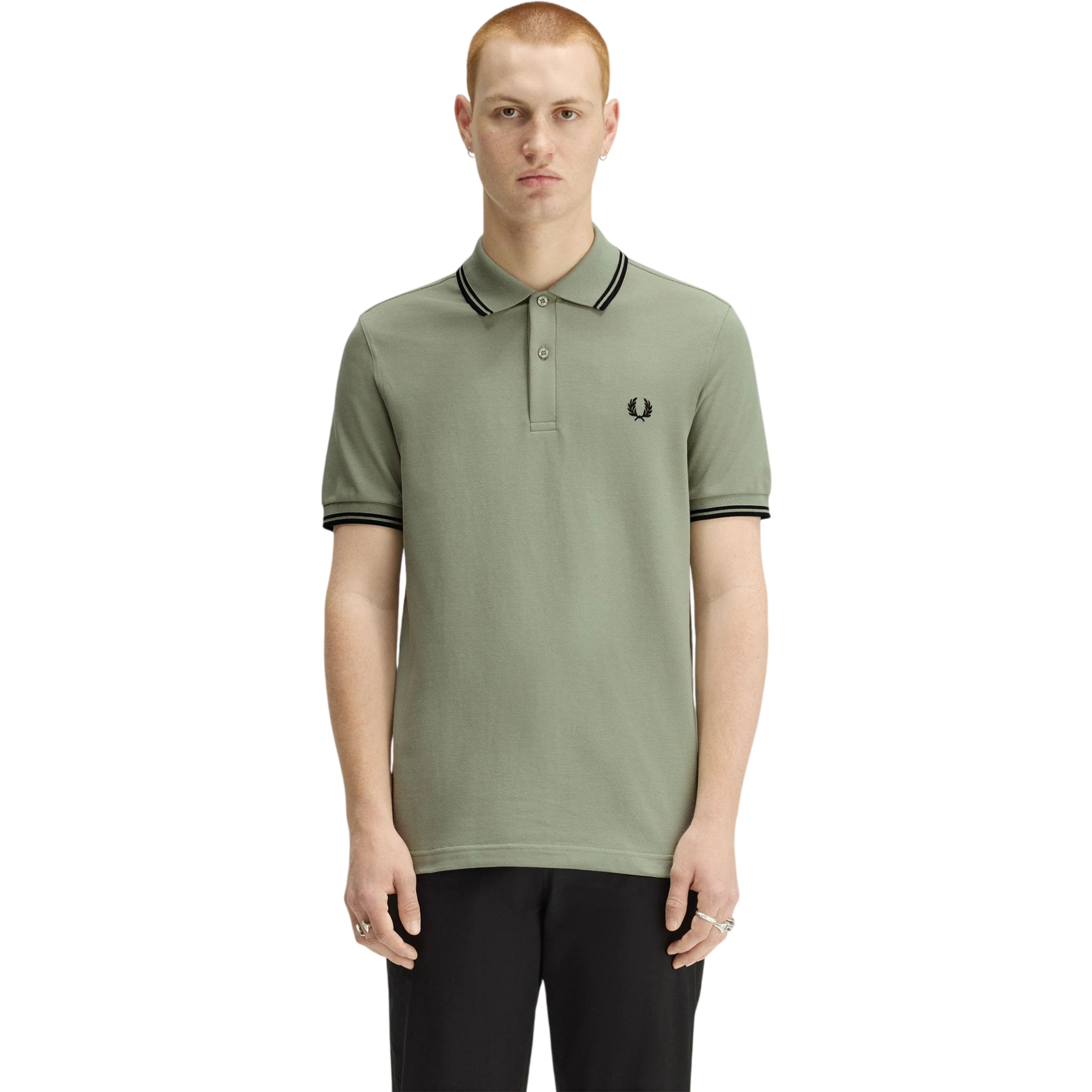 Fred Perry T-shirts and Polos Green