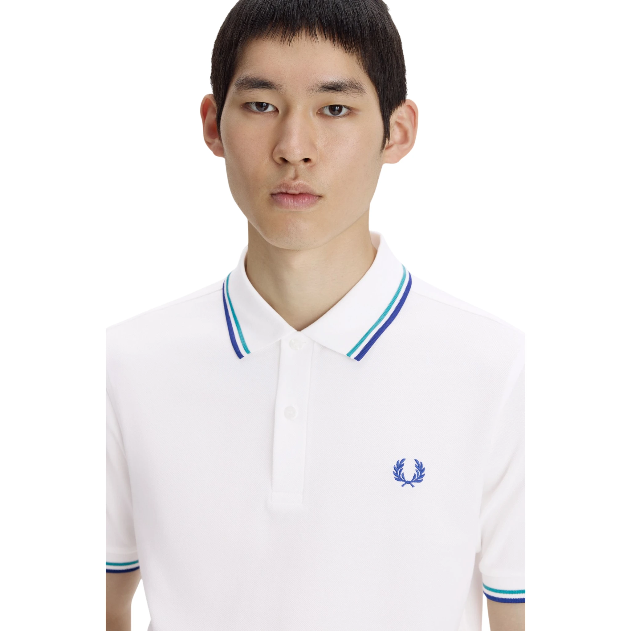 Fred Perry T-shirts and Polos White
