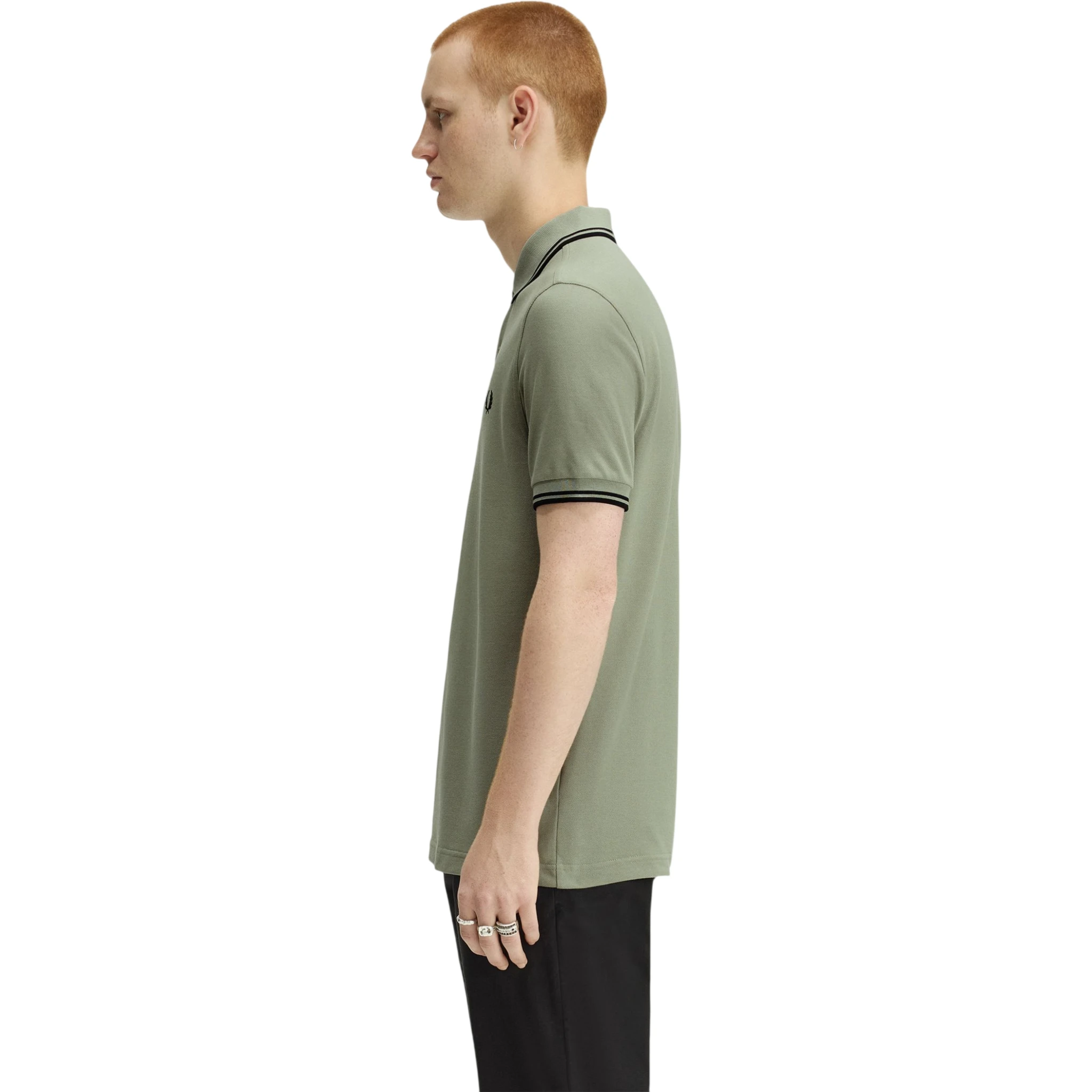Fred Perry T-shirts and Polos Green