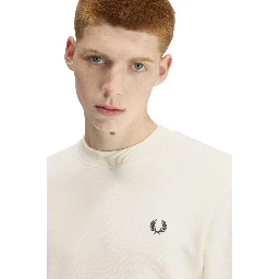 Fred Perry Sweaters Cream