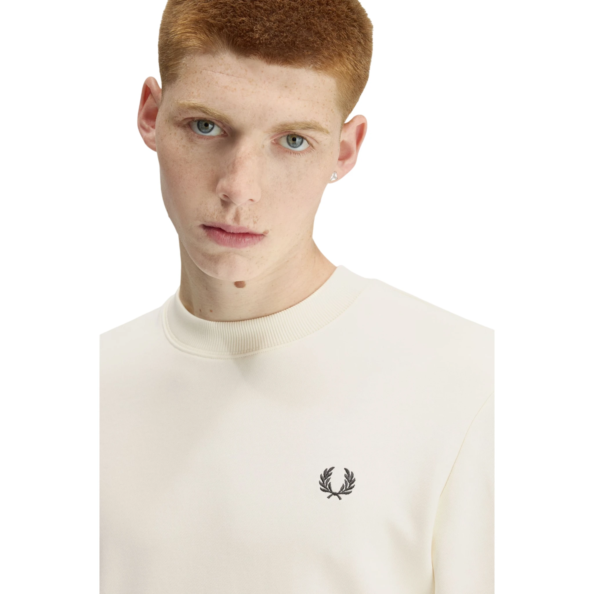 Fred Perry Sweaters Cream