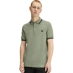 Fred Perry T-shirts and Polos Green
