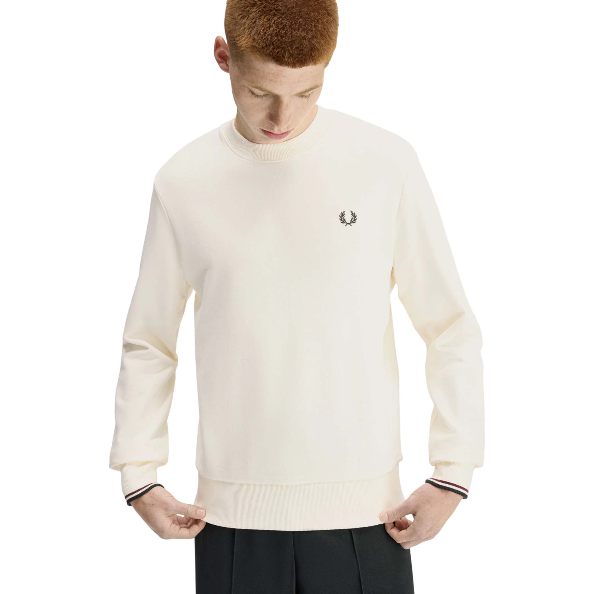Fred Perry Sweaters Cream